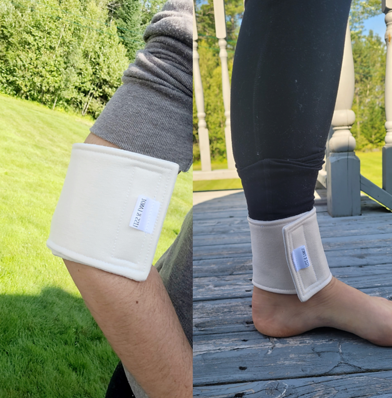 Organic Castor Oil Pack for Ankle/Elbow