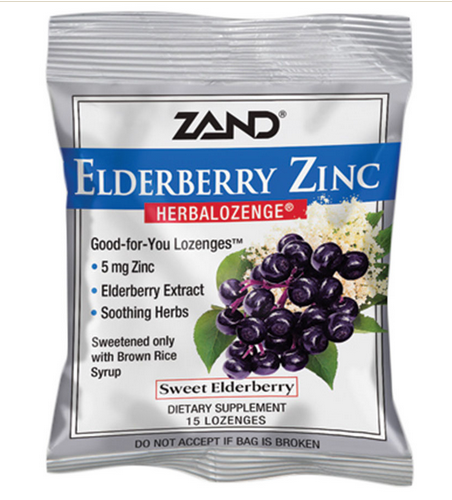 Elderberry Zinc Lozenges