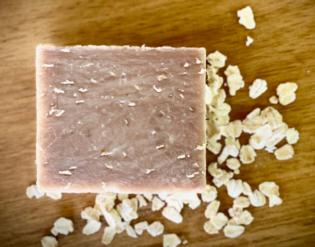 Oatmeal, Honey & Goat Milk Soap - Made Down On Woodridge Farm