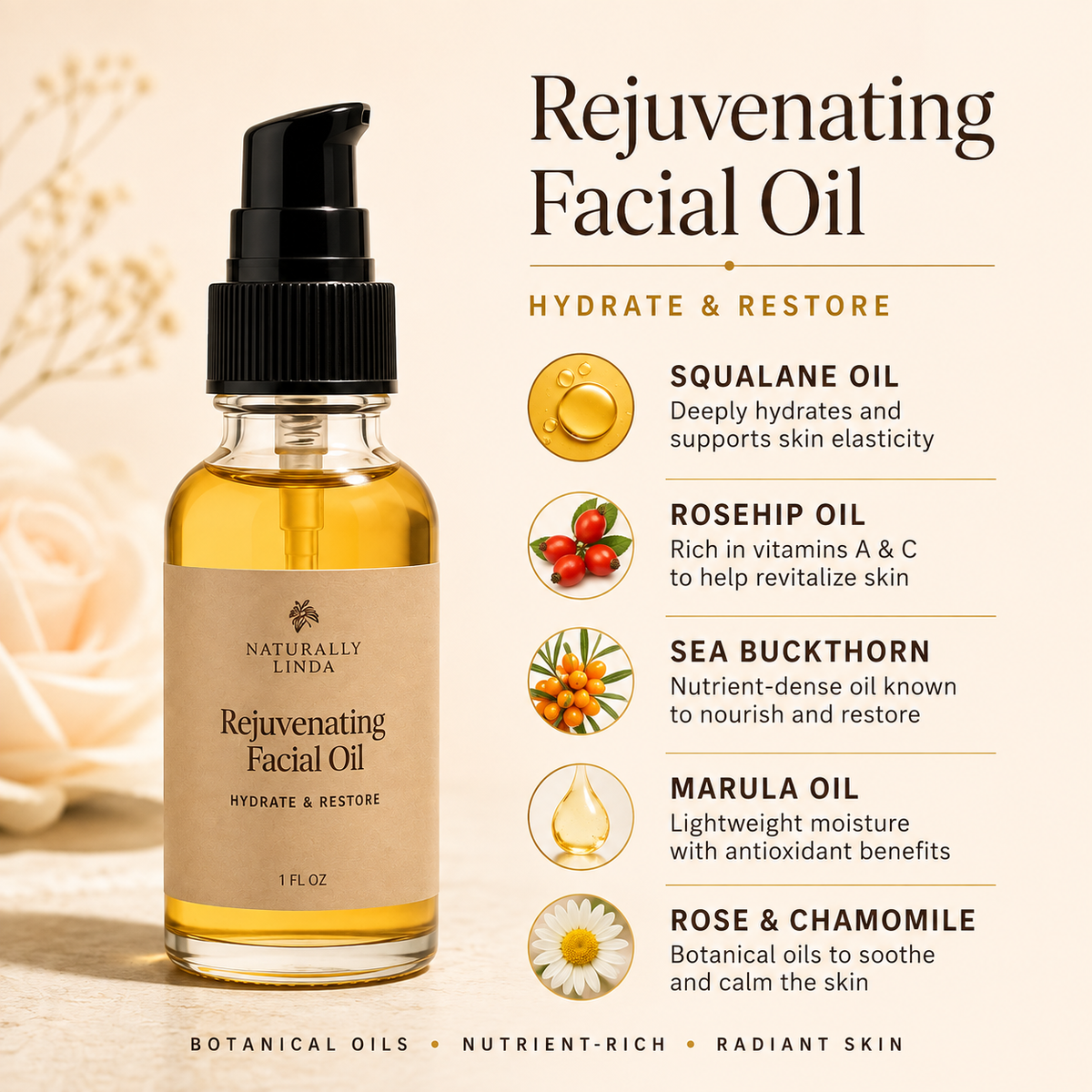 Rejuvenating Facial Oil