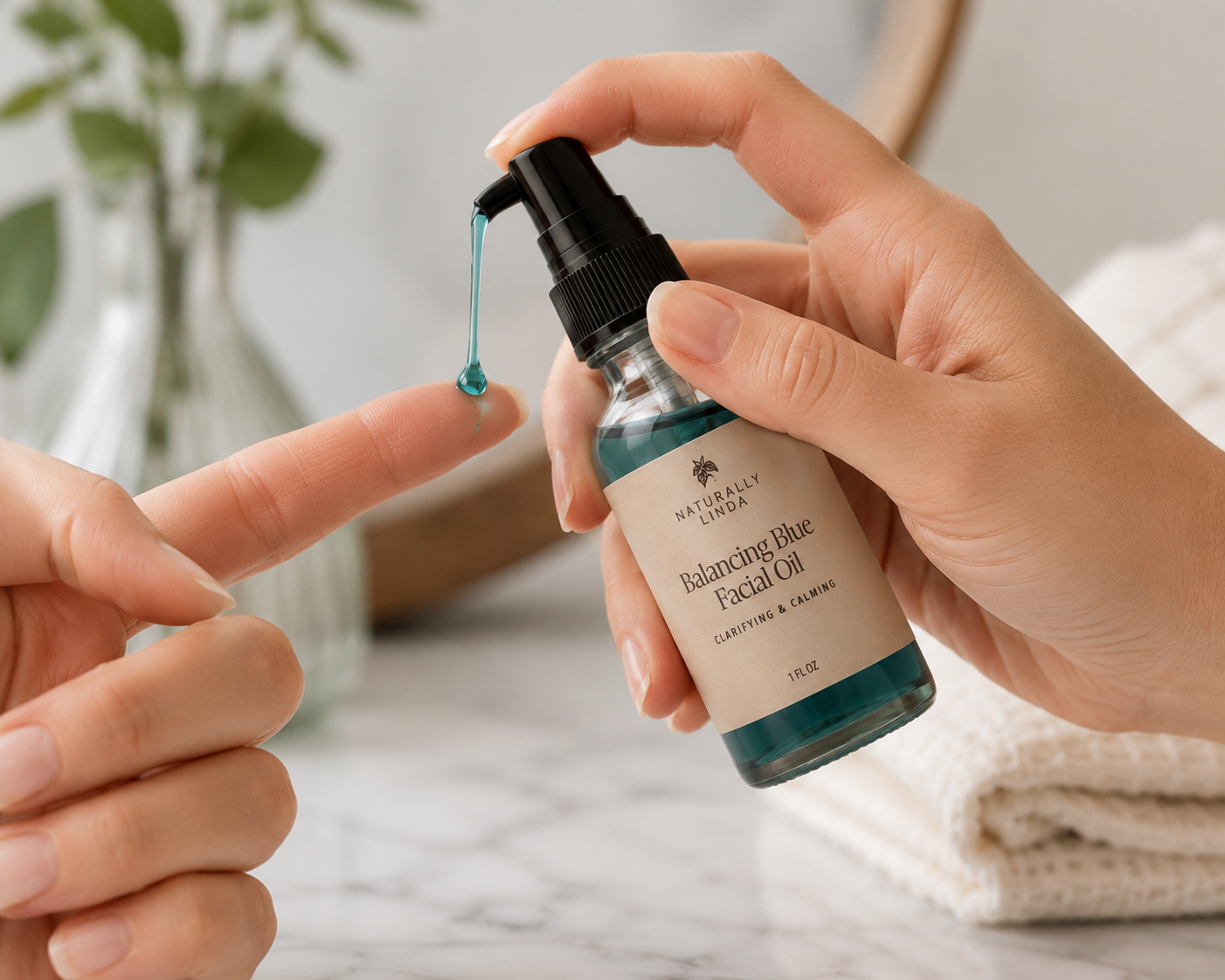 Balancing Blue Facial Oil