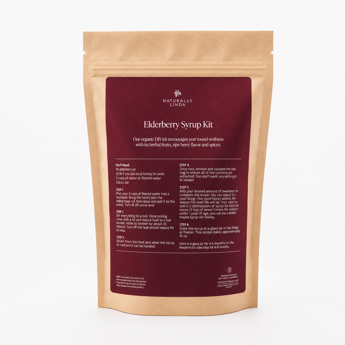 Elderberry Syrup Kit