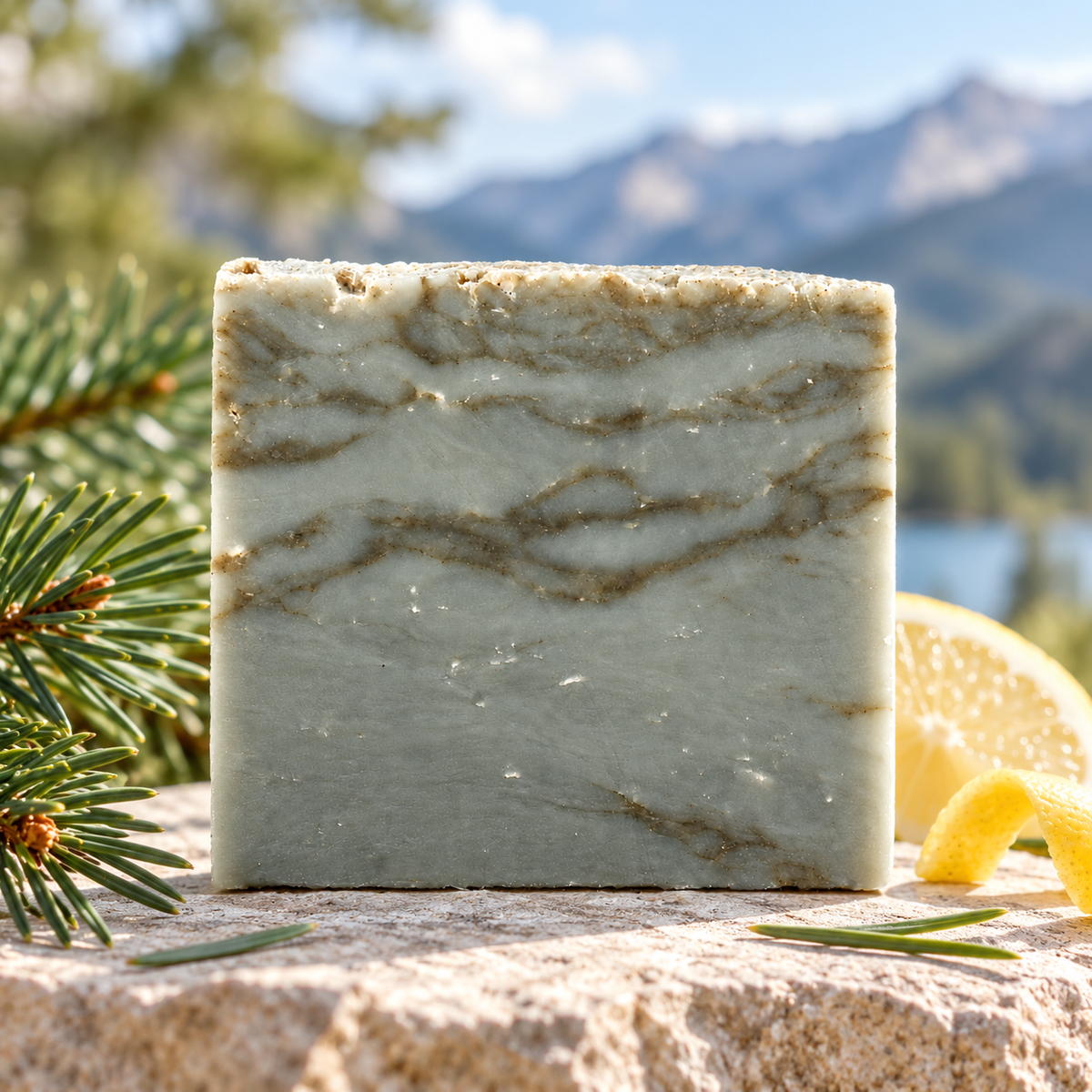 Morning Pine Artisan Soap Bar