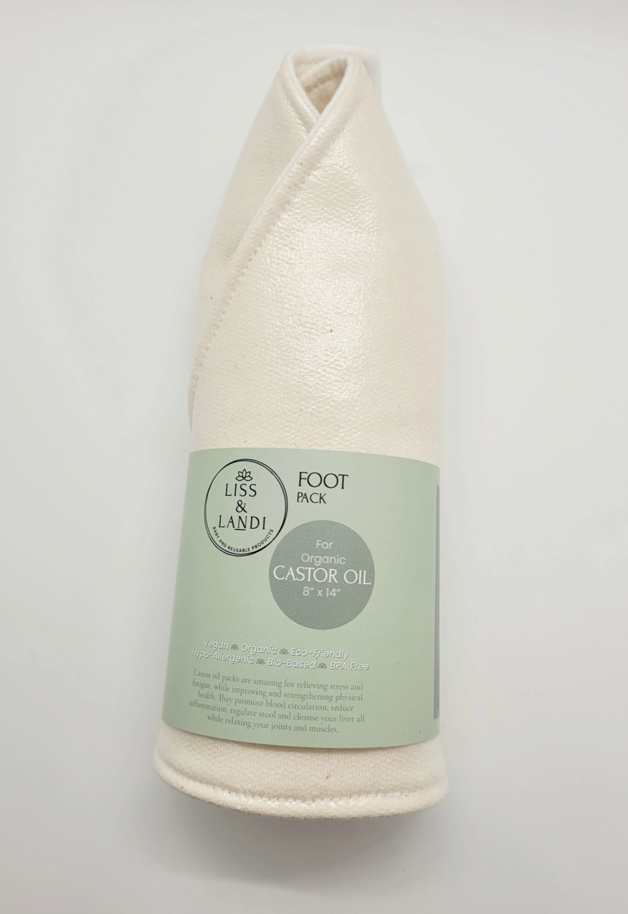 Organic Castor Oil Foot Pack