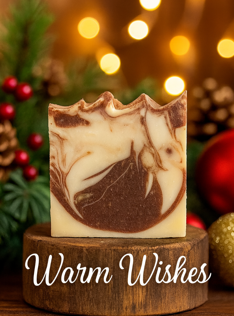 Warm Wishes Holiday Soap Bar