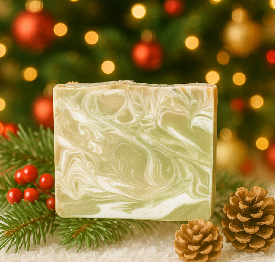 Mountain Pines Holiday Tallow Bar