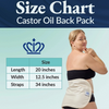 Organic Back Castor Oil Pack  (One Unit -Q))