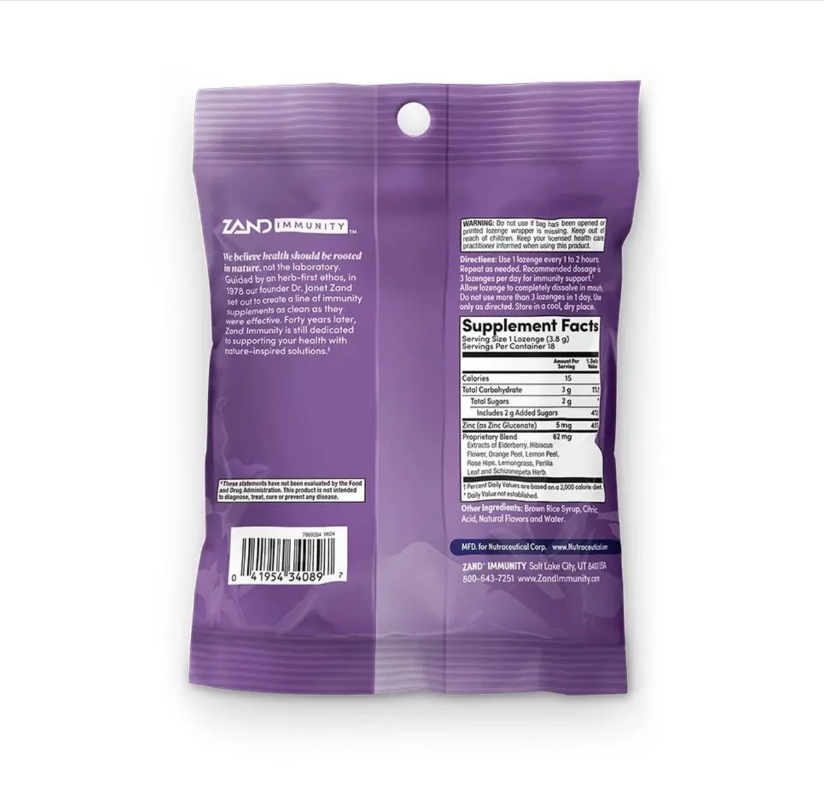 Elderberry Zinc Lozenges